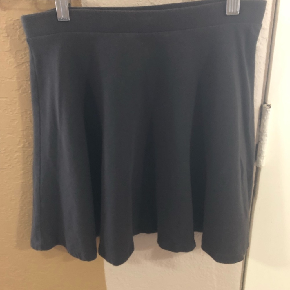 Simple Dark Grey Skirt